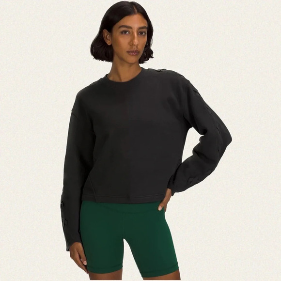 Lululemon Braided Sleeve Pullover - Picture 3 of 8